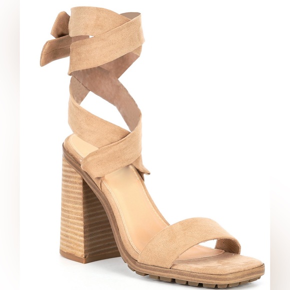 COOL PLANET BY STEVE MADDEN Womens White Elastic Straps Stretch Comfort Sirrius Round Toe Platform Slip On Slingback Sandal M